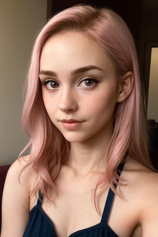 Halter, irish genes, scottish nose, subtle awkward sexy sigh, pink skin, 20 year old, boy thin face, ginger, high forehead, skinny female magician, beautiful young woman face, body, tired eyes, puyallup berteronian
