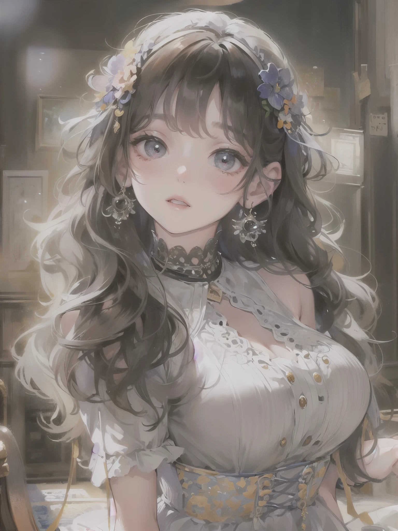 ((highest quality)),(Ultra-high resolution),(Very detailed),(Detailed Description),((The best CG)),(A masterpiece),Ultra-precise art,amazing drawing art,(Art with precise detail:1.5), (woman:1.4), (Idol:1.7),