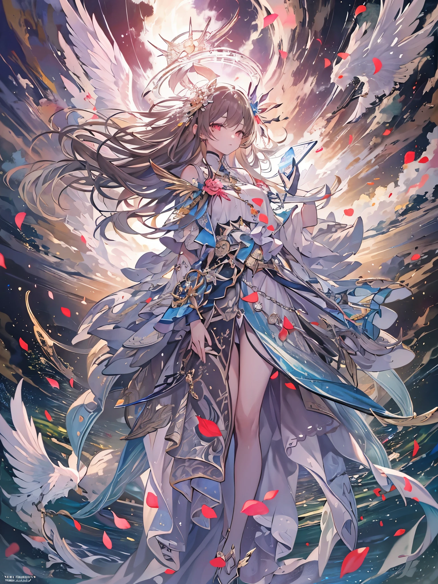 ((highest quality)),(Ultra-high resolution),(Very detailed),(Detailed Description),((The best CG)),(A masterpiece),Ultra-precise art,amazing drawing art,(Art with precise detail:1.5),