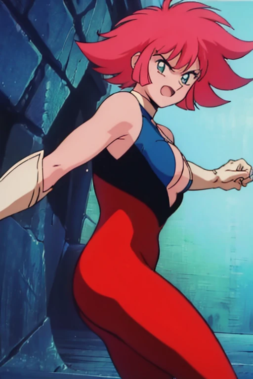 masterpiece, Highest quality, alone, One girl,Outdoor,View your viewers,
cutie Honey,Bodysuits,boots CutieHoney