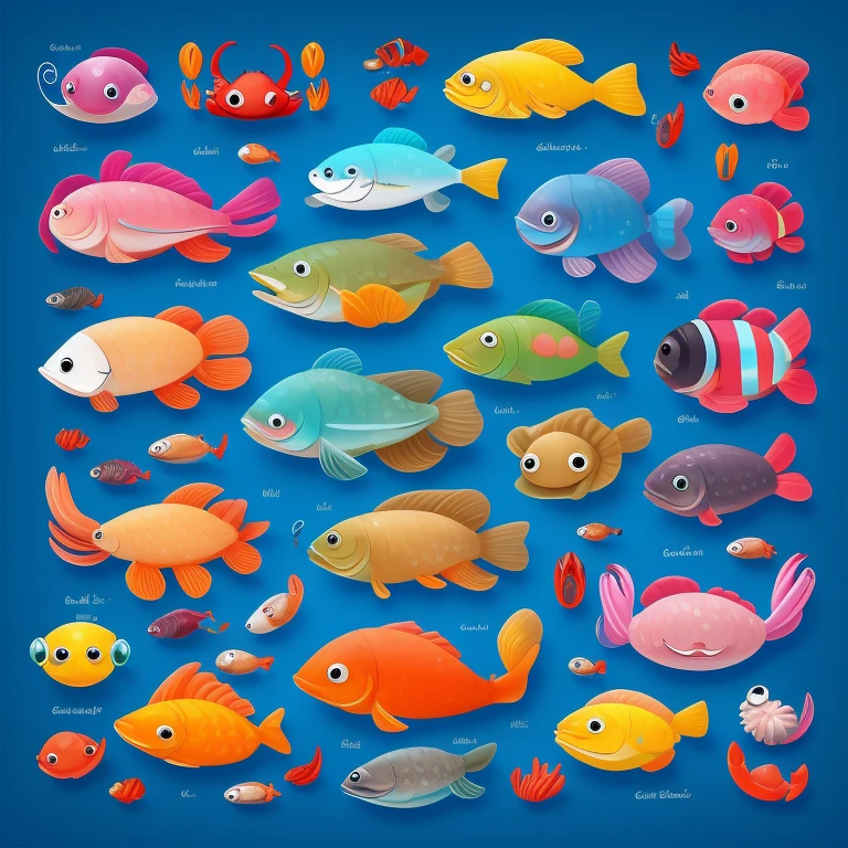 Cool fish icon