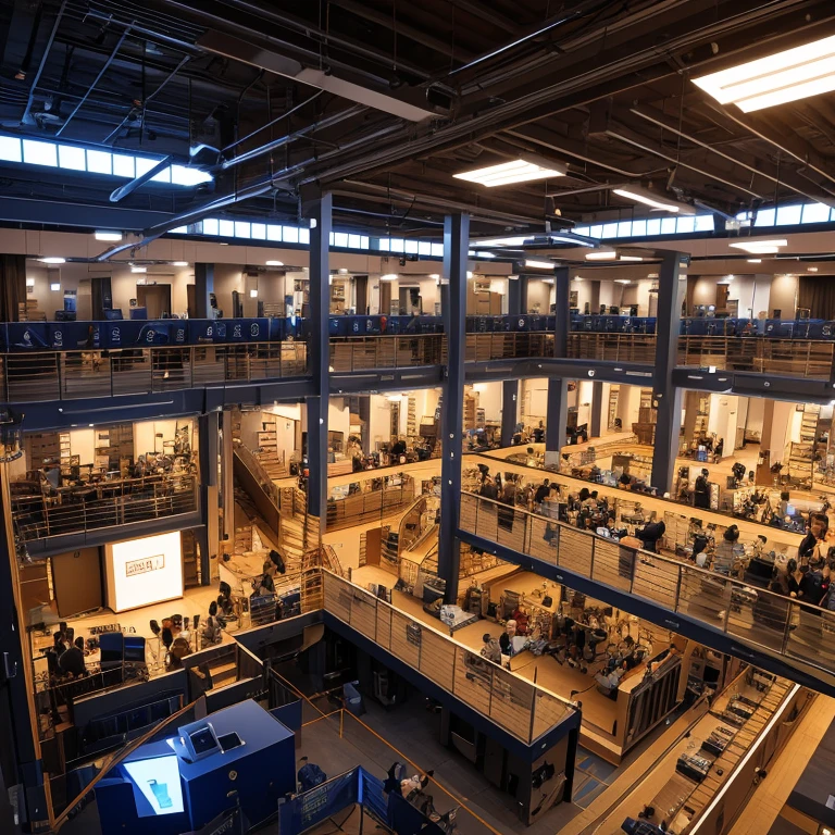 Jewish technology hub, 4k image.