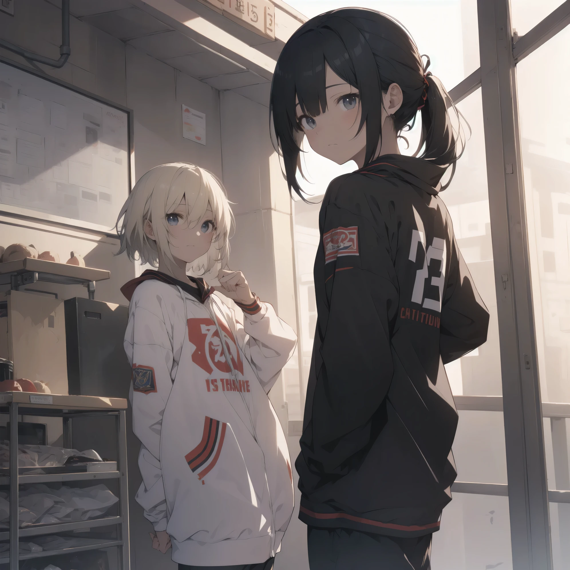 ultra-absurdres-Top quality by artist God, ultra-detailed, high resolution, anime moe artstyle, best anime 8k konachan wallpaper, pixiv contest winner,pool:2810, perfect anatomy,break, 1girl, (Please draw a tomboy walking to home alone. )break,(Solo,little female, -yeld:1.Full limbs, complete fingers, (very short hair), ponytail, flat chest, , small butt, small black eyes, beautiful detailed eyes, well-proportioned iris and pupils, expressive eyes, highres detailed hair, soft expression, school_gym uniform, official_alternate_costume, short gym shorts,(Detailed Lighting), (Detailed background), in the School commute route. break,super detailed skin, Best cinematic lighting powered by famous artist, 8k,beauty illustration,photoshop_(medium),very aesthetic,break,((artist:ido_(teketeke))), artist:bolze ,artist:oyari_ashito ,artist:kantoku ,