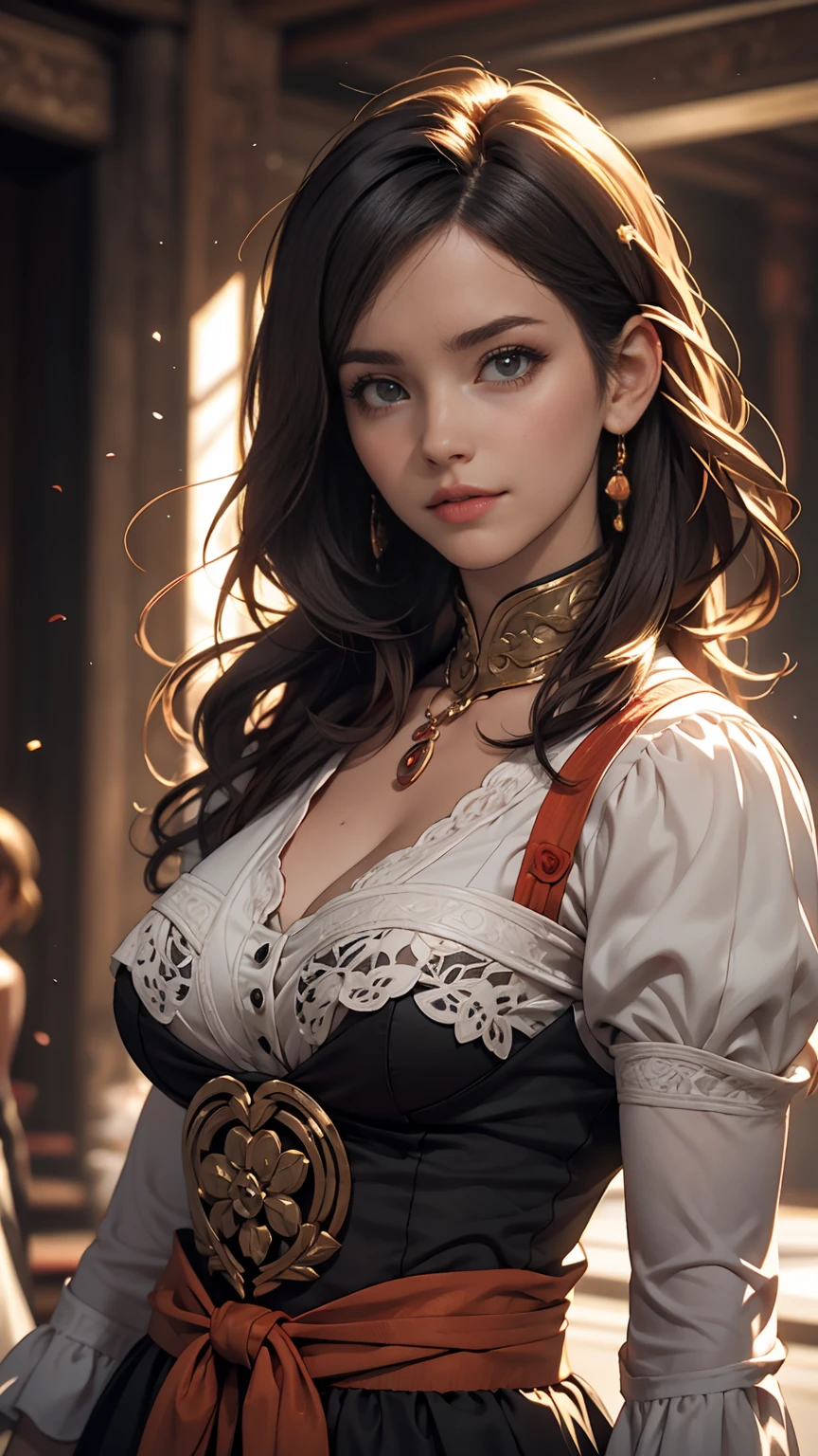 Browsing Caution,(RAW Photos, highest quality),(Realistic, photo-Realistic:1.3),highest quality,Very detailed,masterpiece,Very detailed,figure,One girl,upper_body,Dynamic Angle,world masterpiece theater,Messy_length_hair,highest quality,Very detailed CG ユニティ 8k 壁紙,ink,wonderful,Cinema Lighting,lens_Flare,Dunhuang_style,
