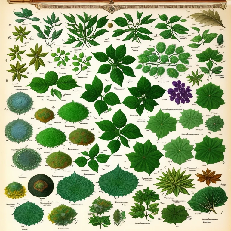 plants that do not live on Earth that are likely to be found in Voynich Manuscript, manga