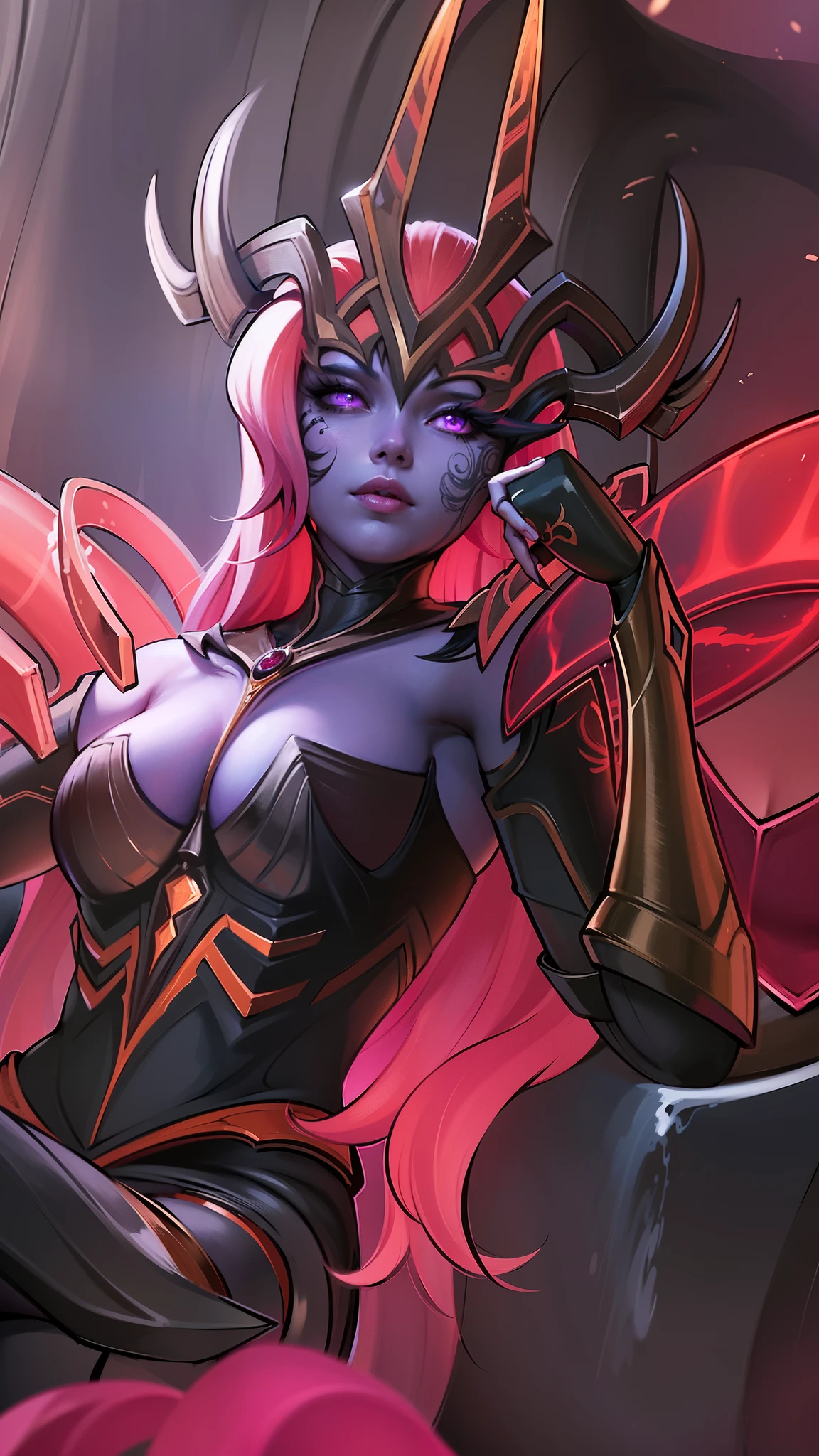 a close up of a woman with a sword in a cave, artgerm detailed, extremely detailed artgerm, style artgerm, alexstrasza, artgerm comic, artgerm style, samira from league of legends, artgerm lau, artgerm art, graphic artist artgerm, ! dream artgerm