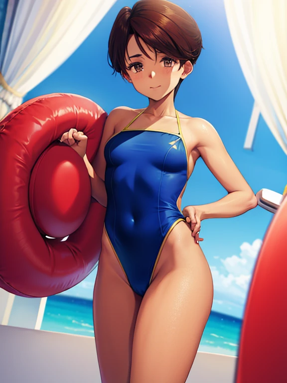 Swimwear Selllook slender Slender Small waist rather small chest squat