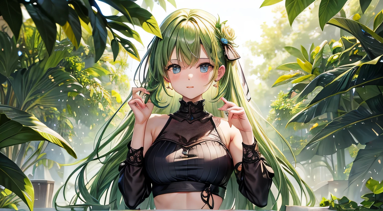 avocado beautiful girl