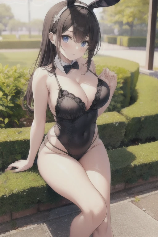 Bunny girl,sheer lingerie