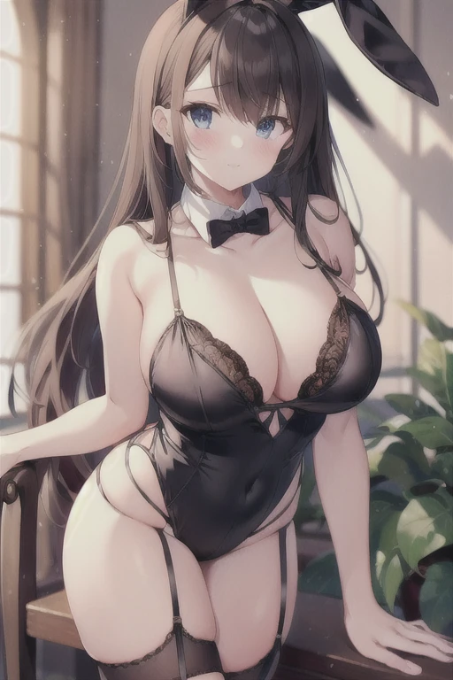 Bunny girl,sheer lingerie