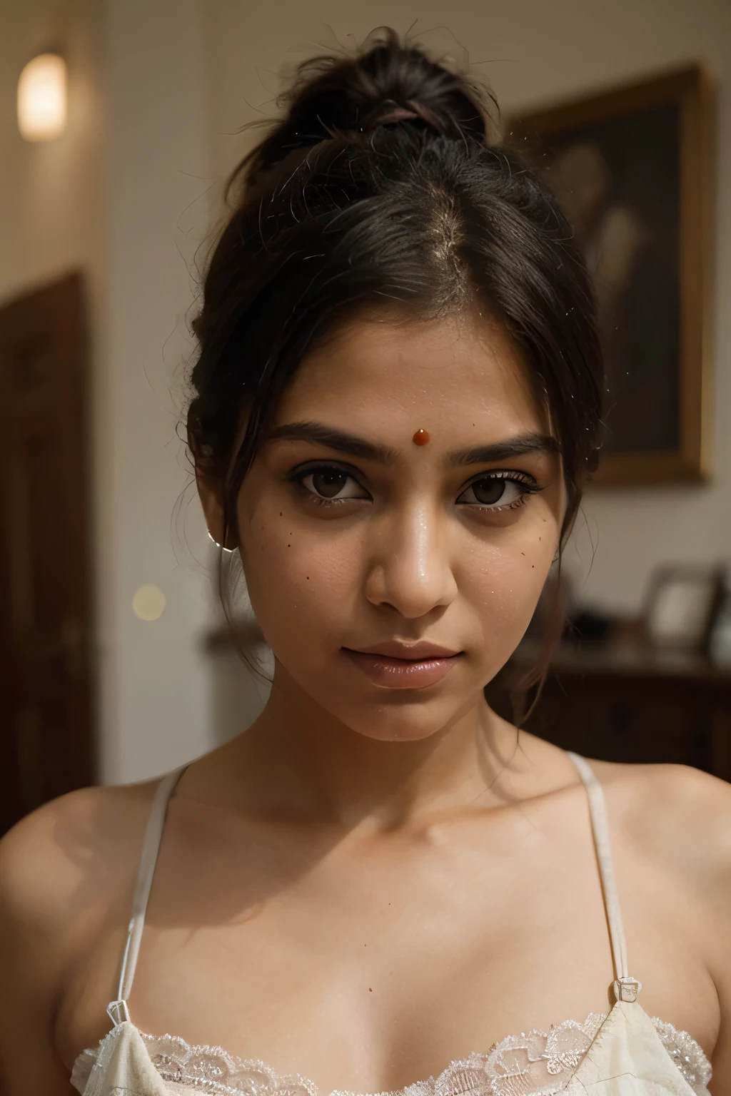 ((best quality)), ((masterpiece)), (detailed), perfect indian face