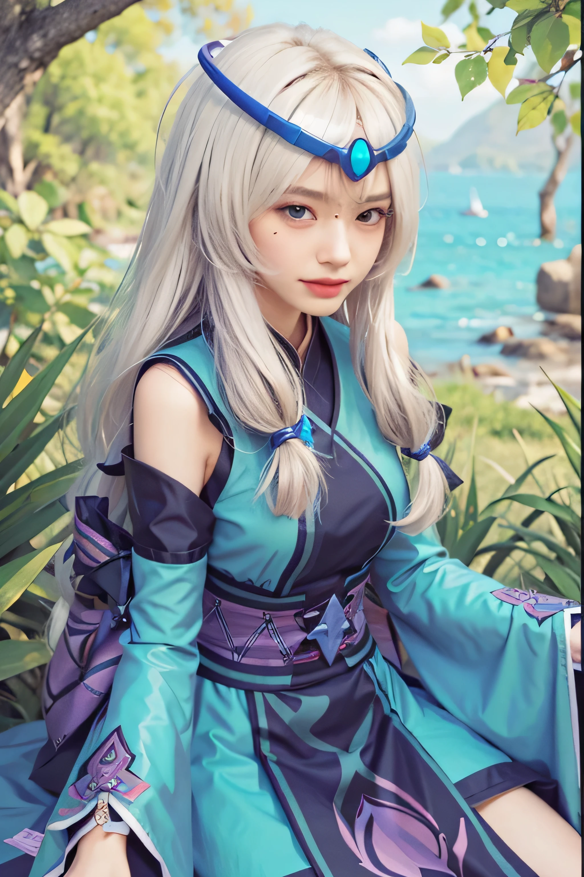 (photorealistic:1.4), best quality, masterpiece, ultra high res, 1girl, (detailed face:1.2), (detailed eyes:1.2), (detailed hair:1.2), (detailed clothes:1.2), 4k, (detailed color:1.2),
