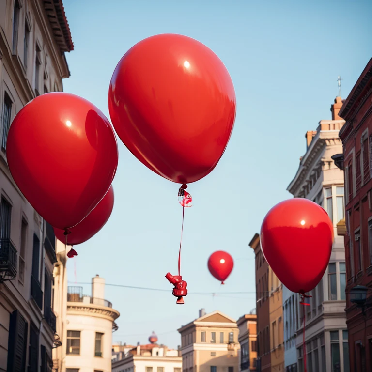 Red balloons