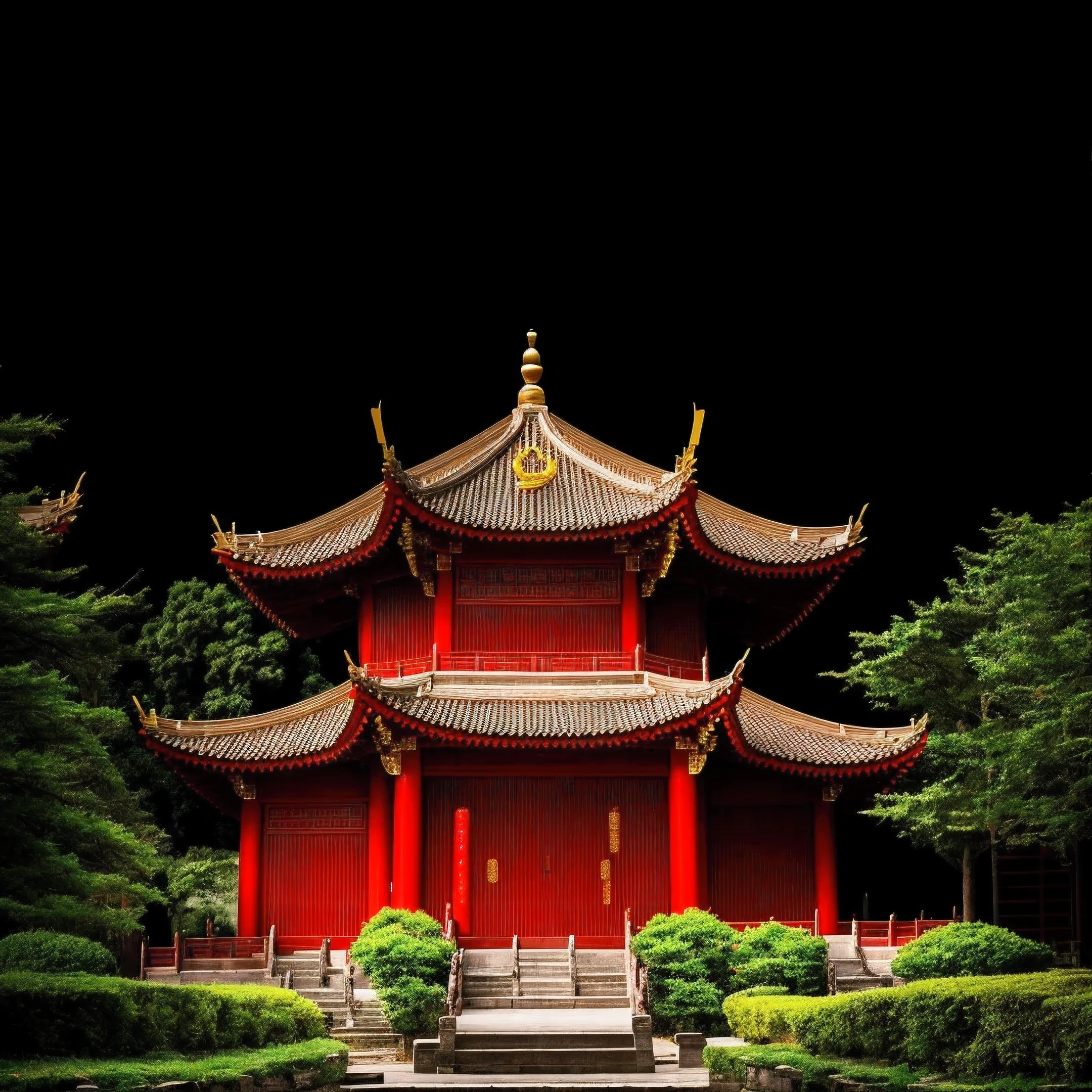There is a building with a Yin sign on it., Chinese Architecture, ancient Chinese Architecture, Chinese Architecture, Taoism temples and monks, a mysterious temple, A temple, Taoism, Inspired by Wu Wei, In line with Chinese aesthetics, zen Temple Background, with a Chinese temple, Chinese temple, Temple Background, Inspired by Roma, Chinese Palace