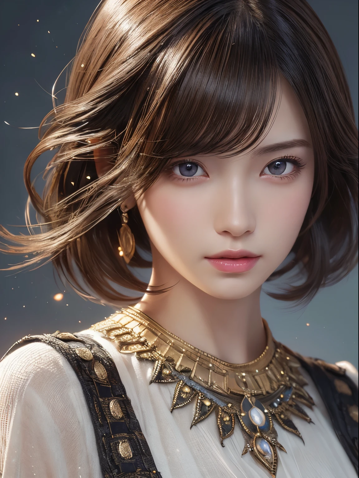 ((highest quality)),(超A high resolution),(Very detailed),(Detailed Description),((The best CG)),(masterpiece),super precision art, bob hair