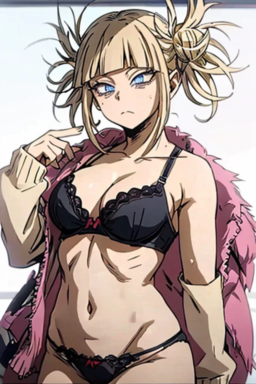 Himiko toga,(Boku no hero academia),(wearing),+,(a bra and panties