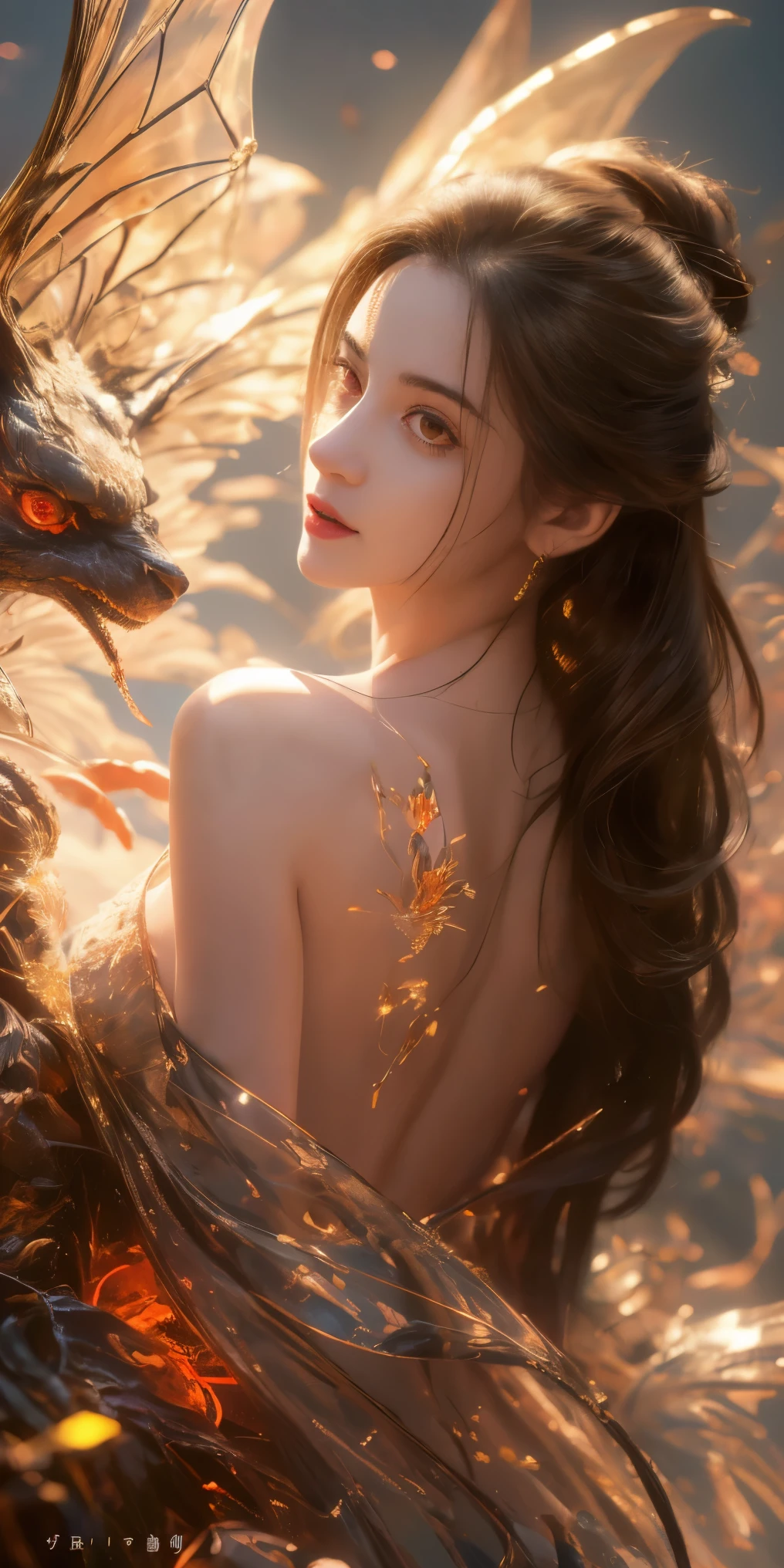 (The best illustrations)、realisitic、ultra-detailliert、The best lighting、Best Shadows、alluring succubus, ethereal beauty, perched on a cloud, (fantasy illustration:1.3), enchanting gaze, captivating pose, delicate wings, otherworldly charm, mystical sky, (Luis Royo:1.2), (Yoshitaka Amano:1.1), Dungeon and Dragon、caves、Dungeon、 A Necromancer、natta、Dark style、Succubus、Devil's Daughter、Bat Wings，(((Demon Hornlack-rimmed round glasses))))、(red eyes glowing:1.6)、​beautiful countenance、Tindall Effect、(High Detail Skins:1.2) absurderes、Ponytail distortion、jewely、Beautiful expression、Toned waist、Wide buttocks、Tindall Effectmasuter piece、top-quality、Highest Standards、Top image quality、masutepiece、intricate detailes、High resolution、Depth Field、natural soft light、profetional lighting、Great smile、(High Detail Skin: 1.2)、photorealistic anime girl render、Strong highlights of the eyes、Perfect Anatomy、crotch open、Shy、Spreading your legs、Panties are visible、Skirt flipping、Body shiny with oilerectile nipple))、8K resolution、intricate clothing、Intricate details