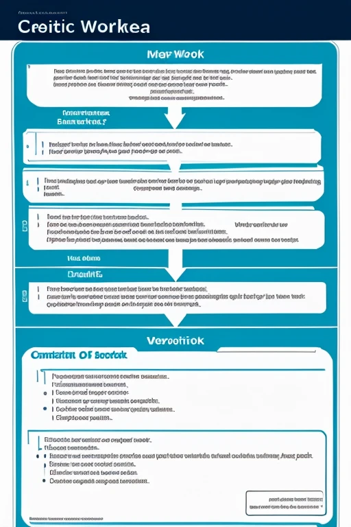 create a flowchart for academic work template