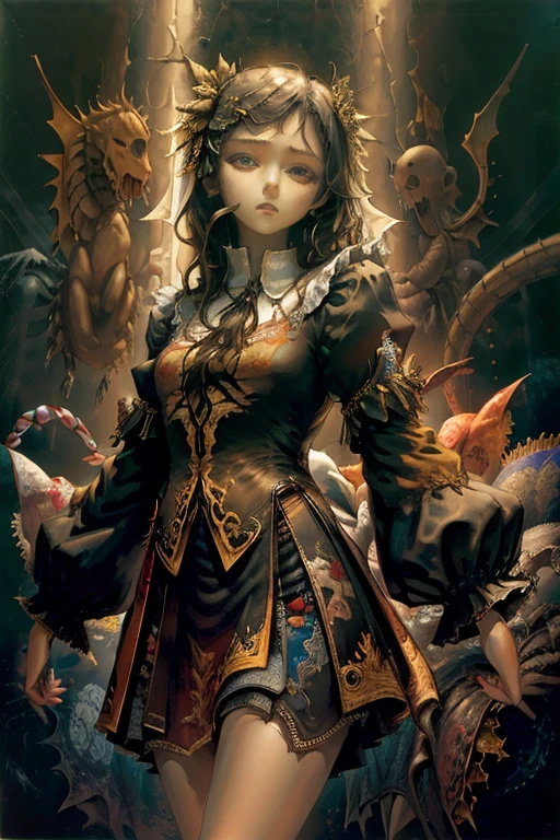 (masterpiece, highest quality, High Resolution:1.2), One girl, alone
