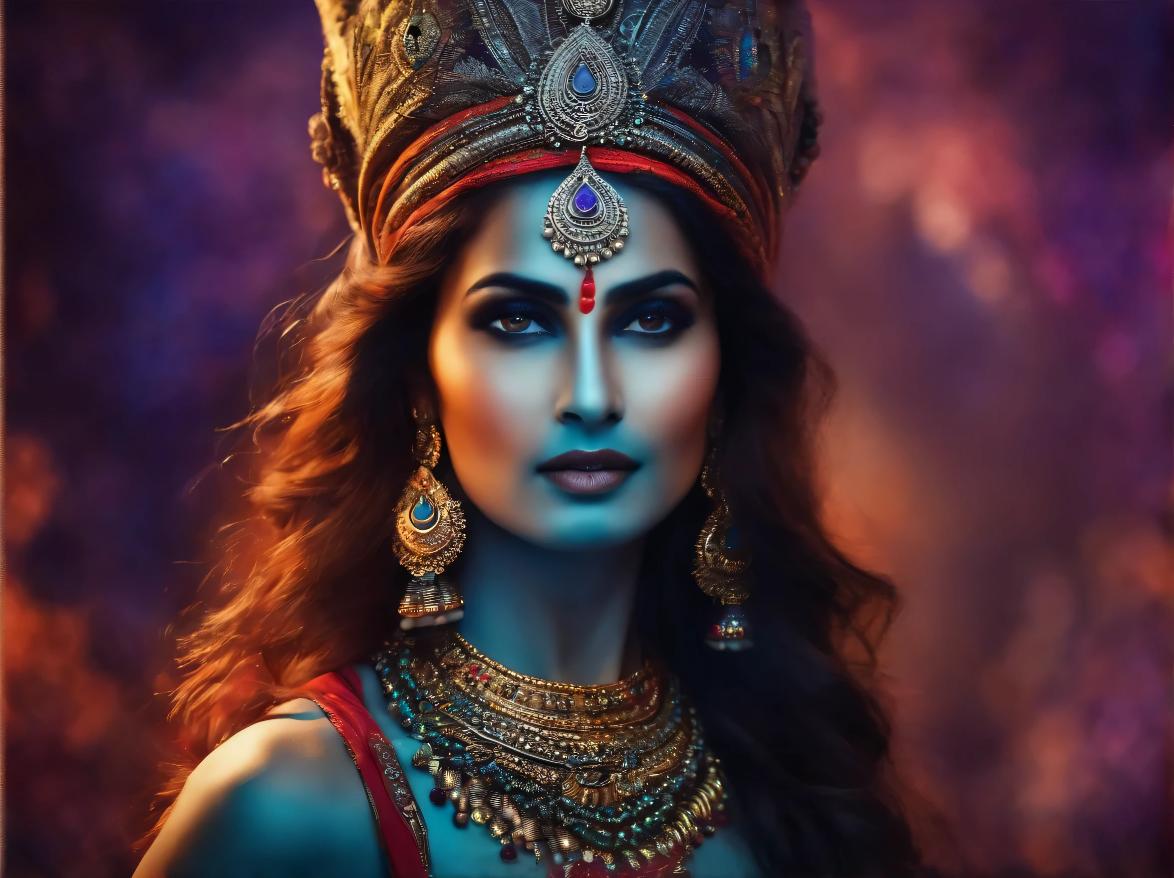 Women look in Shiva 