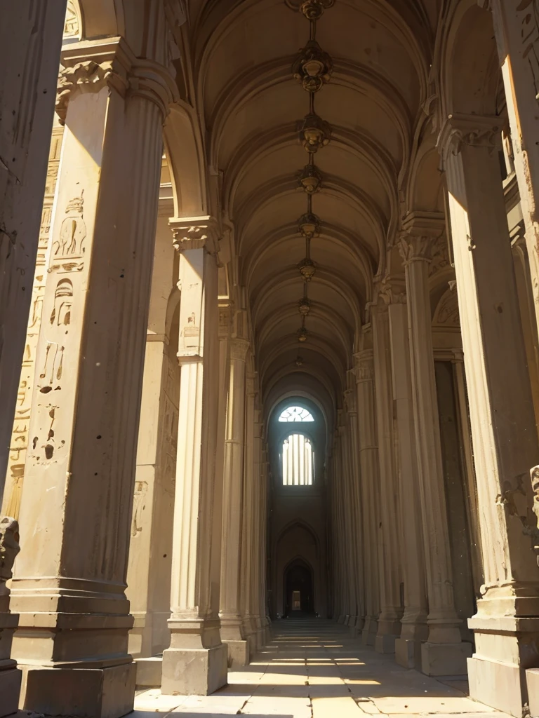 Egyptian-style ruins