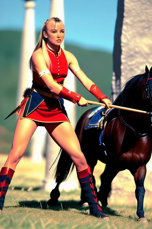 Britney Spears as Xena