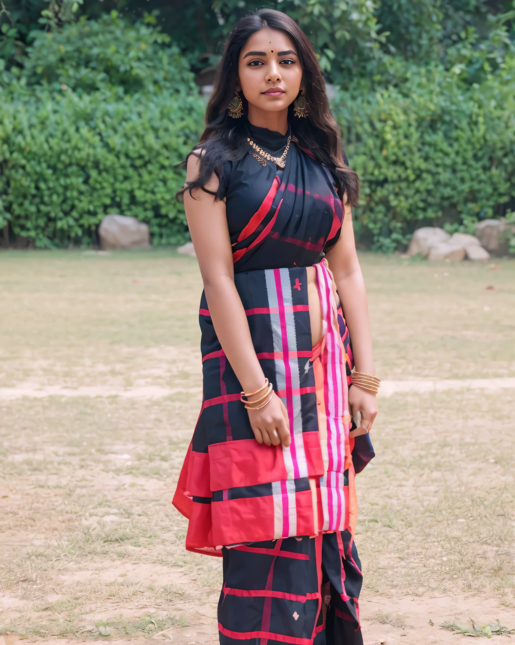 Beautiful young indian woman, wearing a sexy green blouse and saree, portrait, normal pose, palace, walled city, city alley, very beautiful, traditional, hindu aesthetic, erotic, detailed face, detailed body, oily skin, symmetric face, cute, big breasts, big belly, smily face, soft body, sweaty clothes, long braid hair, masterpiece, ultra realistic, detailed background, high resolution, god rays, Ray tracing, ambient lighting, ambient occlusion, depth of field, post-processing, 8K