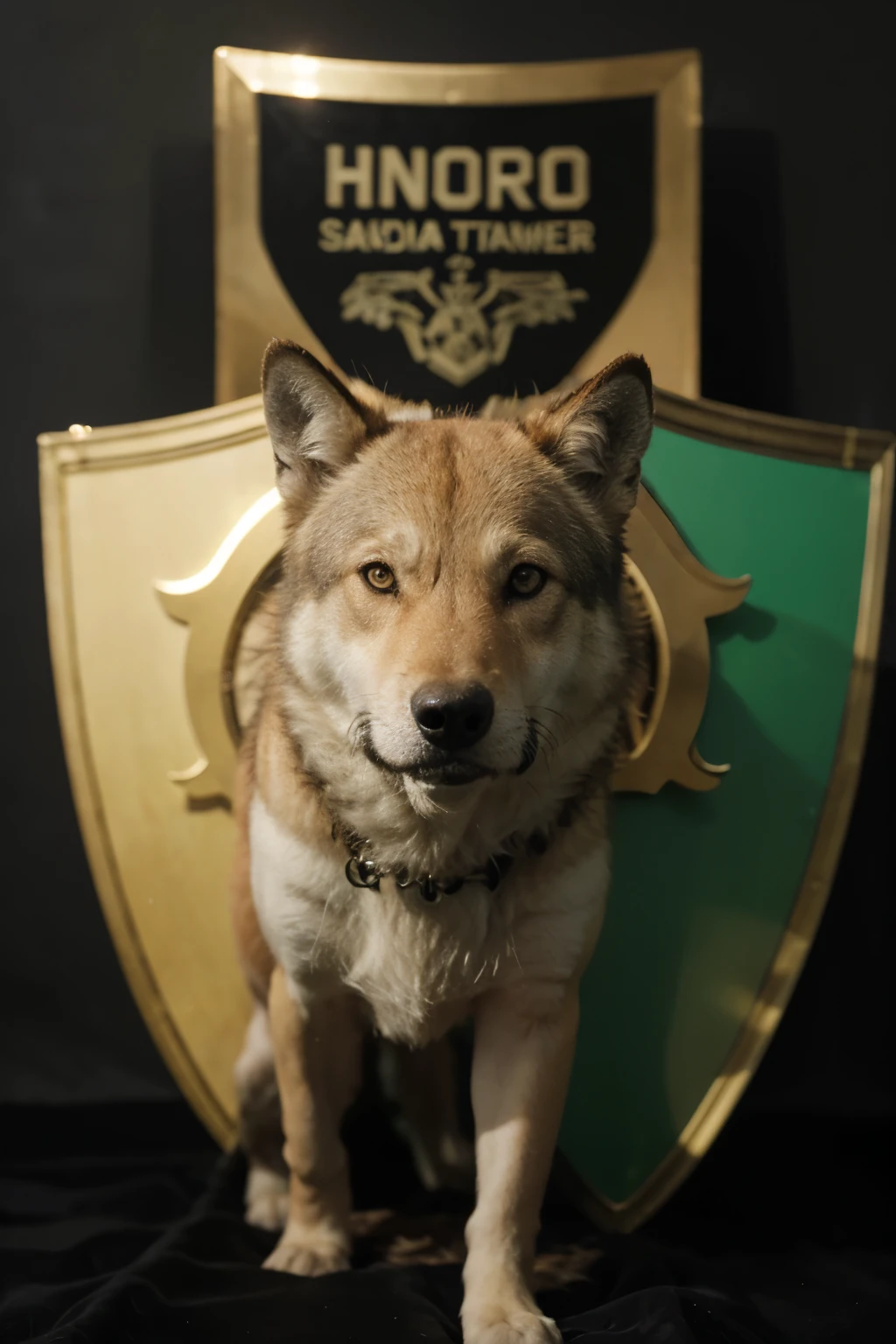 
Claro! Here is an idea for a football team name shield "Hunters":

The shield features a dark green background to represent the color of the hunt., with a golden outline to add elegance. No centro, there is a stylized image of a wolf, symbolizing hunting skill and teamwork. Abaixo do lobo, o nome "Hunters" is highlighted in a strong, athletic font, em branco ou dourado para contrastar com o fundo verde. Ao redor do escudo, there are two stars, representing achievements and goals achieved.

Espero que goste dessa ideia! Se precisar de mais alguma coisa, Just talk.




