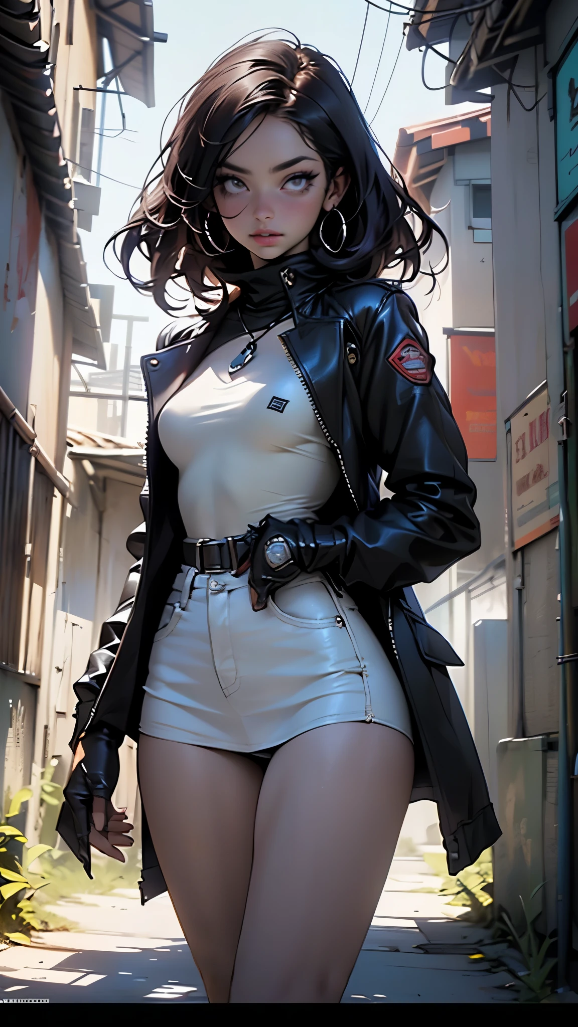 plano general, (Obra maestra, mejor calidad), Una escena impresionante de hombres vestidos al estilo Mad Max: 1.3. Con un sombrero de piloto de cuero adornado con intrincados adornos., ropa de cuero adornada con numerosas decoraciones de metal, and punk-inspired clothing, exude a sense of rugged charm. Rostro y cuerpo perfectamente detallados, para la portada de la revista Heavy Metal, dynamic pose, cabello hermoso y detallado, ropa de cuero, Realista, fotorrealista, 8k, Fotos CRUDAS, Calidad premium, obra maestra, epic lighting. de cerca, Centered image The figures pose in a dynamic and sensual way., their captivating expressions locked directly into the camera. The backdrop features epic lighting of a nightscape in destruction., con explosiones desgarr

lindo,cachonda,erotic,atrevido,((NSFW)),

zettai ryouiki,Ropa reveladora,mostrar piel,(((Abrigo de piel de mezclilla sexy, traje de abrigo de piel de mezclilla, vistiendo un abrigo de piel de mezclilla:1.3,denim Invierno coat))), ((minifalda vaquera,minifalda marfil con borde peludo,correas de tanga visibles)),((correa de calzoncillos)),(guantes blancos,ropa de mezclilla,semidesnudo,with Pequeño denim clothing),((((ropa con borde peludo)))),(((intrincado outfit,intrincado clothes,traje bordado,traje adornado,ropa bordada,ropa adornada))),

(dynamic pose:1.0),avergonzado,(centrado,escala para ajustarse a las dimensiones,regla de los tercios),

((bosque de pinos nevado)),Invierno,escenario:1.25,((intrincado escenario)),((fondo del bosque nevado)),

(Glossy Invierno ornaments),high resolution,sharp focus,(ultra detallado,extremadamente detallado),(obra de arte fotorrealista:1.37),(extremadamente detallado CG unity 8k wallpaper),(((Colores vibrantes,tema vibrante))),(intrincado),(Obra maestra),(mejor calidad),artistic photography,(photograph taken by sldr),(intrincado background),cara renderizada perfecta,detalles de cara perfectos,cara realista,foto realista,((intrincado detail)),(((realism))),
