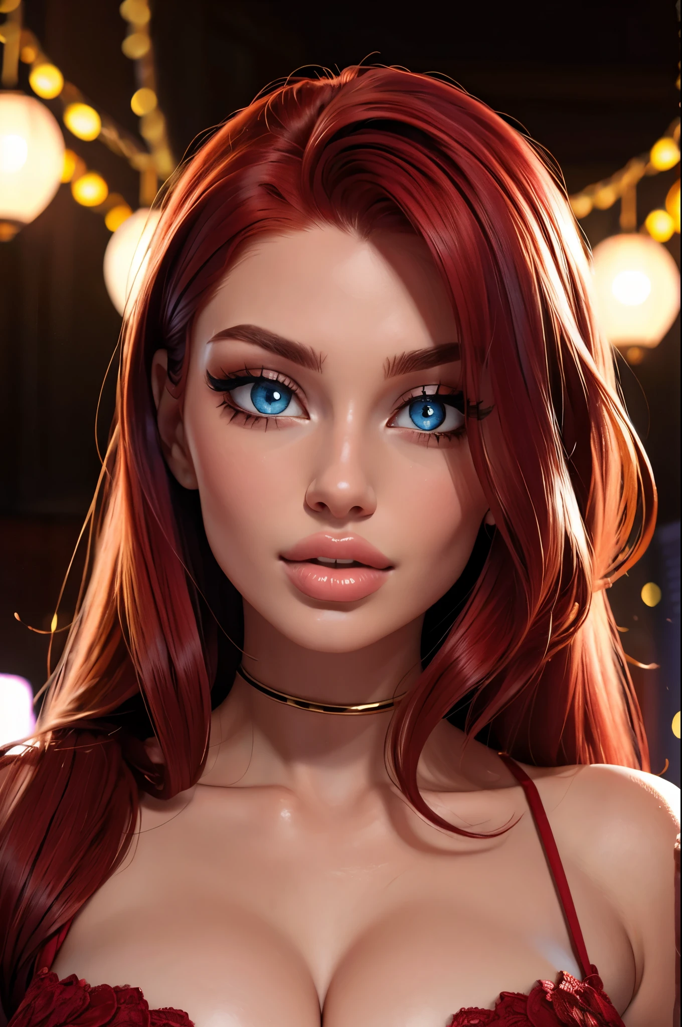 (sexy red haired young woman,perfect body,posing,model,stage,luxury hall),(oil painting),(detailed face,beautiful eyes,detailed lips),(best quality,highres:1.2),(realistic),(portrait),(vibrant colors),(soft lighting)