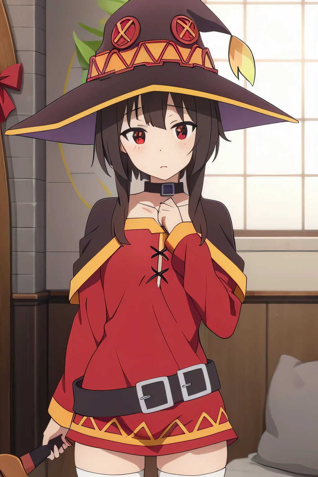 Megumin masterpiece, highest quality,
Shivitai.With preview,