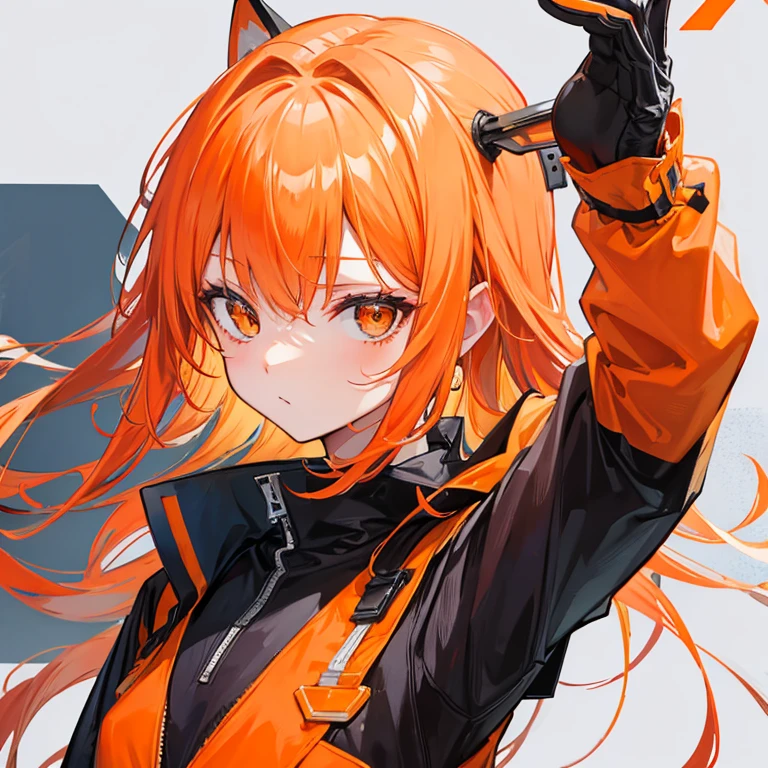 Orange as a person.
