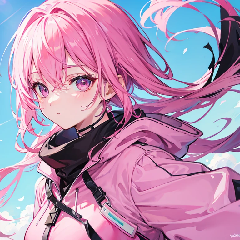 Pink as a person.