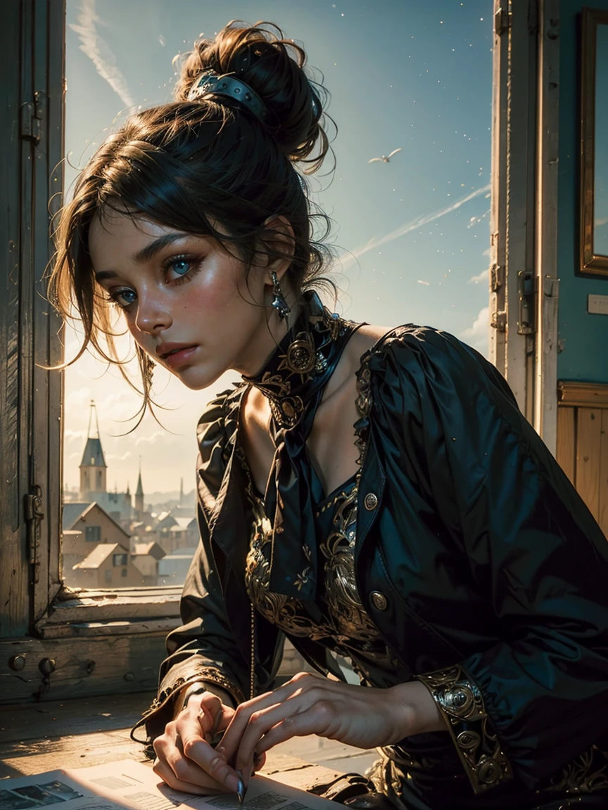 8k, masterpiece,extremely detailed, high quality, illustration,afternoon,