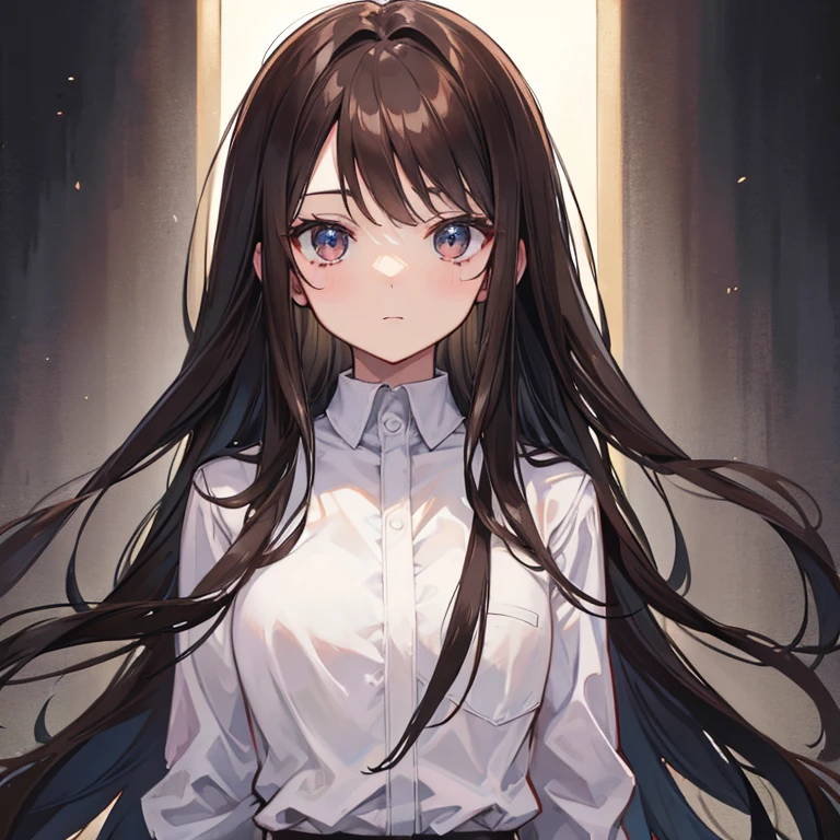 Dark brown as a person.
