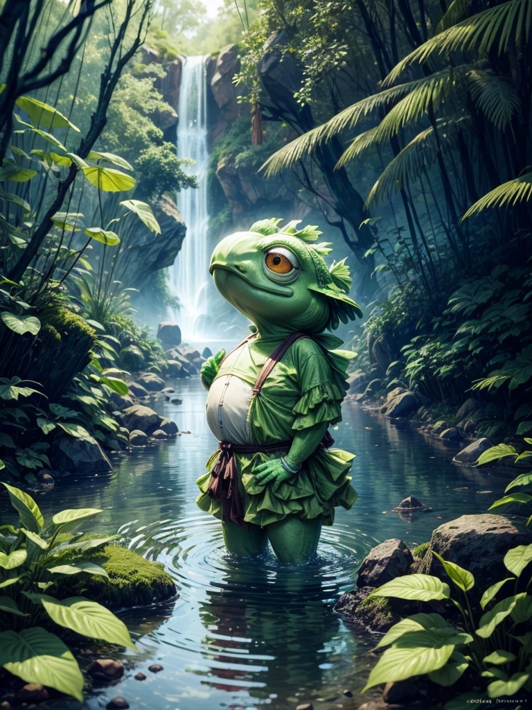 (((kappa))),creature in the river