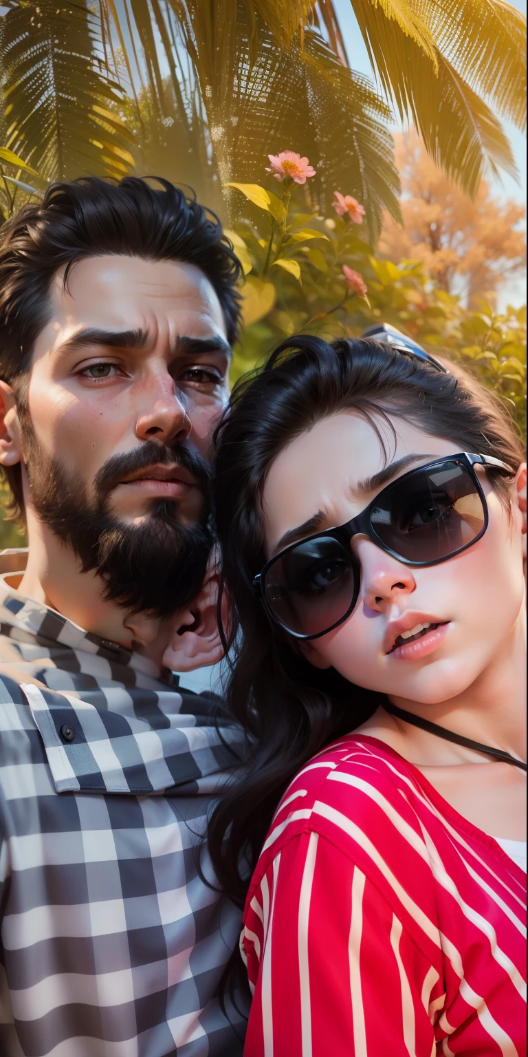 Realistic hdr highgrahpic 8k couples love