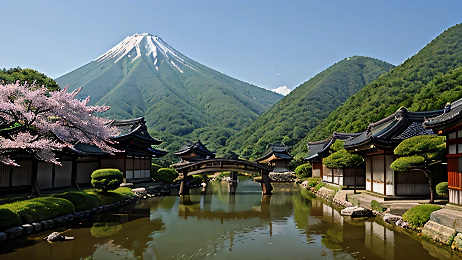 Landscapes of feudal Japan