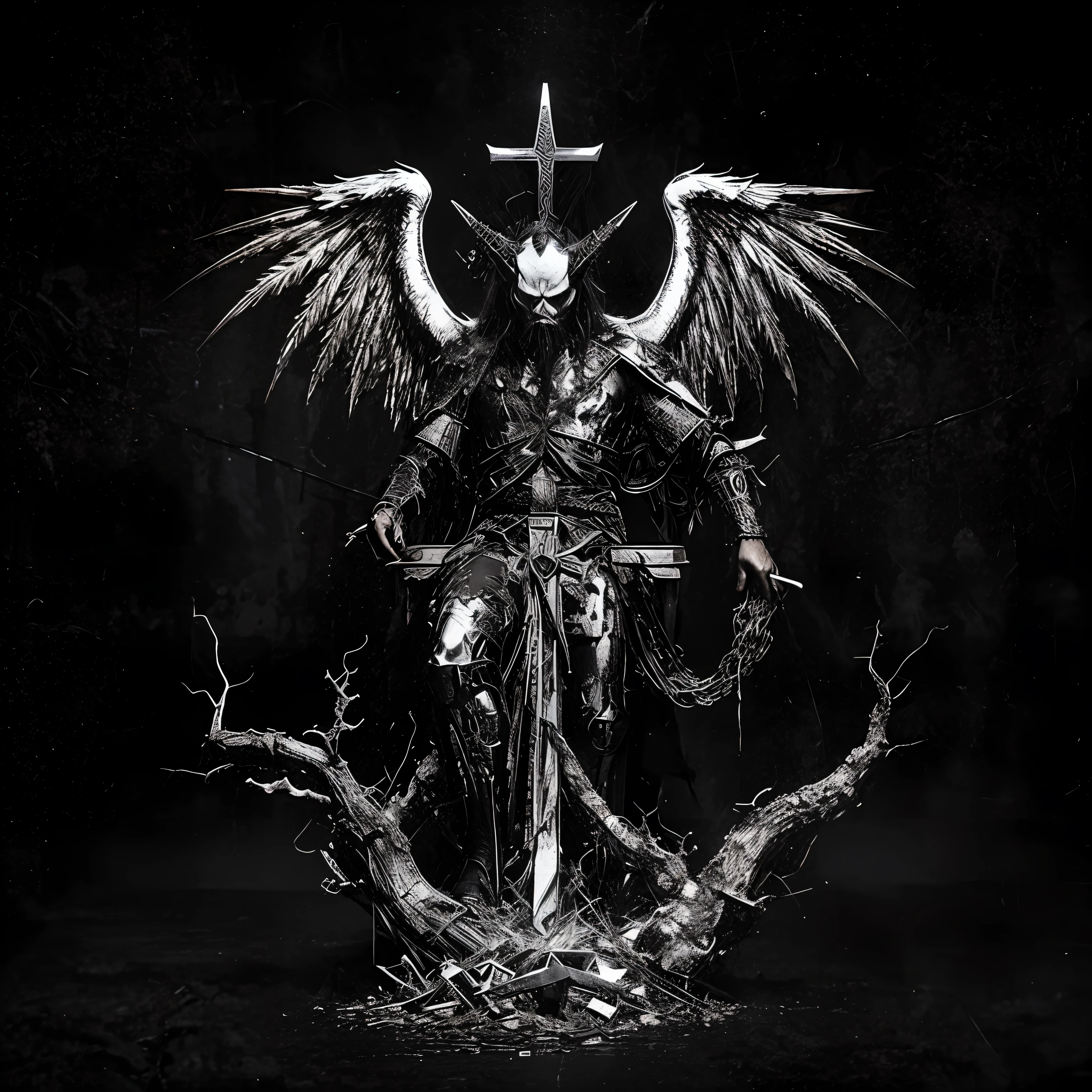 Quiero algo parecido, with Satan dethroned and defeated,