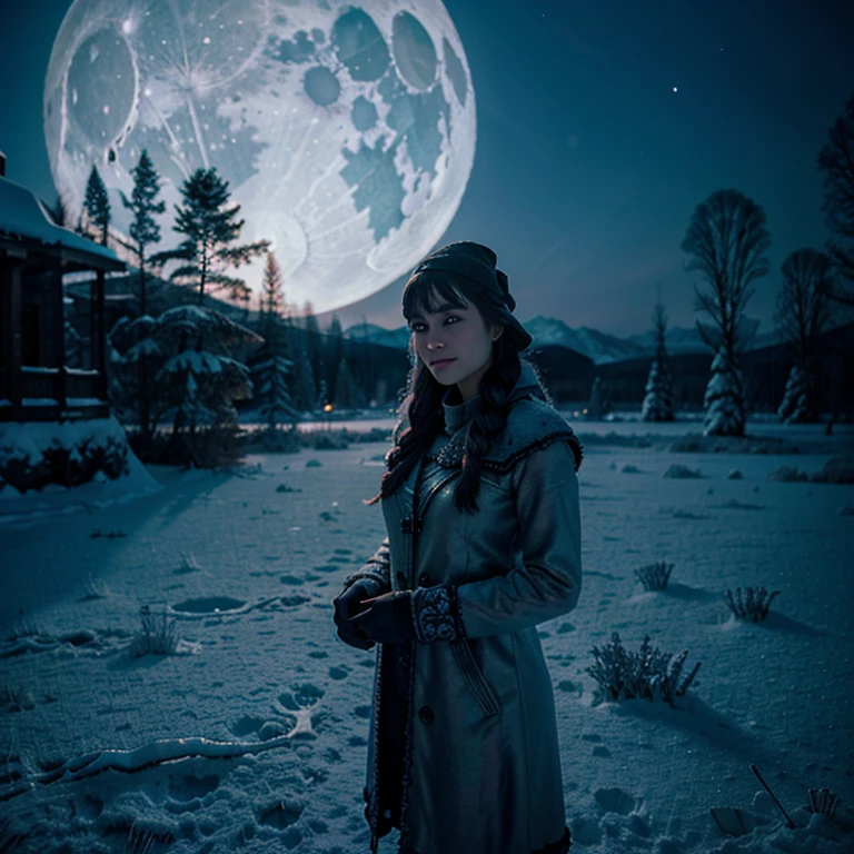 Medium:fantasy,landscape,frozen,winter,kaleidoscope,SKELETONMAN, Purple neon's and white Roses, 
glowing light,moonlit,snowy,lake,etchings,red eyes,smiley face,moon,
intricate details,glow,soft,blue bubbles,frozen trees,frost,serene,
mystical ambiance,ethereal,mysterious,tranquility,wonder,
high-resolution camera,silver glow,luminance,harsh shadows,
bleak,desolate atmosphere