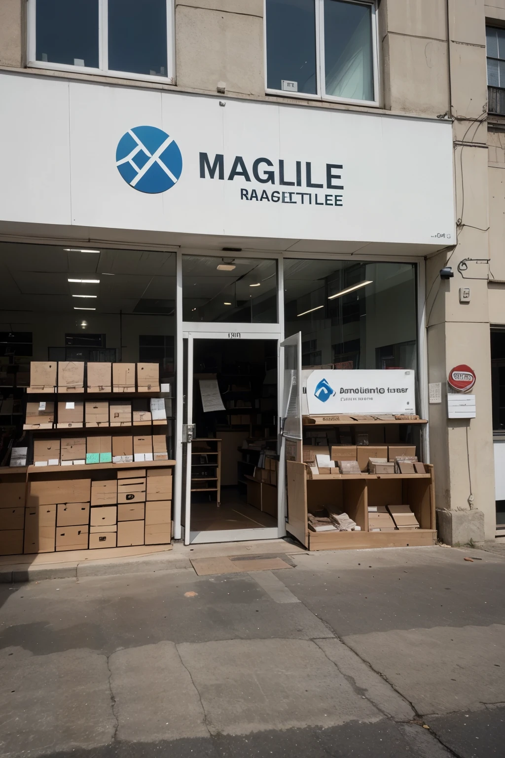 Crie um logo para marca "angecon" building materials store"