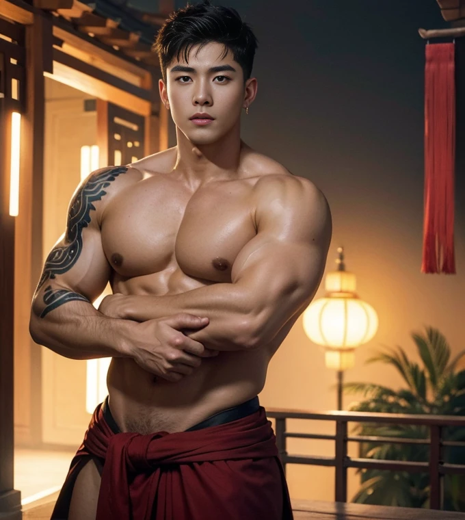 2 Handsome chinese guy fucking, having sex, full naked , show the dick, penetrate, 20 years old,hug, cuddle, touching lips, skin ship, romantic, Asian, chinese hansome actor, kpop idol, handsome male model,manly, master work, best picture quality, higher quality, high detail, super high resolution, 8k resolution, perfect eyes, perfect skin, manly jawline, manly chin, perfect hands, big chest muscles, bare chest, big juicy butts, tattoos chest, tattoo hands, tattoo arms,earings, ancient pendents, braceles, glowing eyes, short hair, hair details, detailed background , open Hanfu transparent (see throught), super sexy loincloth, naked, long big erection dick, detailed perfect dick shape, masturbate, Chinese garden background, Chinese kung fu, dragon-themed costumes, monk robes, spinning floating particles, chinese temple in background, looking at viewer