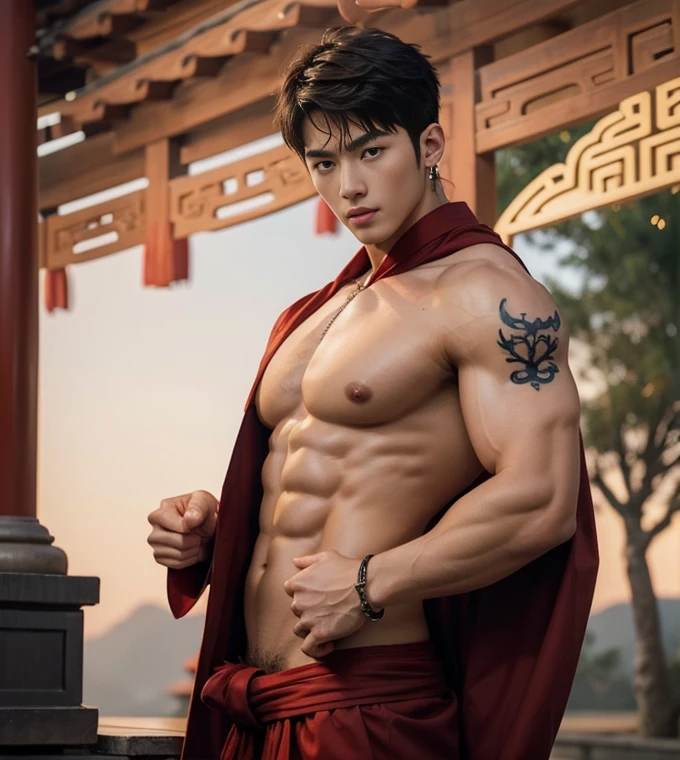 2 Handsome chinese guy fucking, having sex, full naked , anal sex, show the penis, penetrate, 20 years old,hug, cuddle, touching lips, skin ship, romantic, Asian, chinese hansome actor, kpop idol, handsome male model,manly, master work, best picture quality, higher quality, high detail, super high resolution, 8k resolution, perfect eyes, perfect skin, manly jawline, manly chin, perfect hands, big chest muscles, bare chest, big juicy butts, tattoos chest, tattoo hands, tattoo arms,earings, ancient pendents, braceles, glowing eyes, short hair, hair details, detailed background , open Hanfu transparent (see throught), super sexy loincloth, naked, long big erection dick, detailed perfect dick shape, masturbate, Chinese garden background, Chinese kung fu, dragon-themed costumes, monk robes, spinning floating particles, chinese temple in background, looking at viewer
