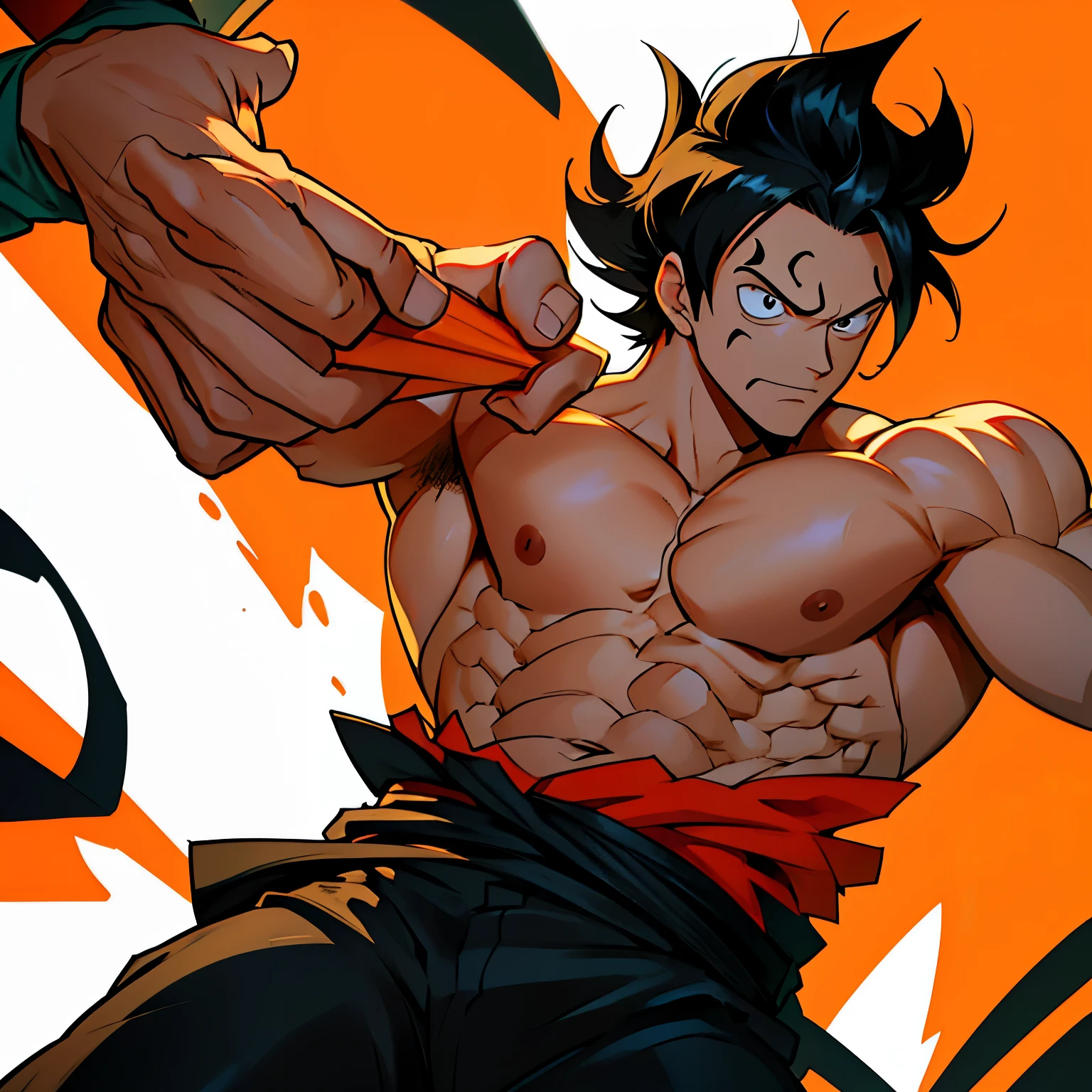 ((Japanese boy with devilish wings)),A face contorted in pain,Crying face,Wide open mouth,profuse sweat and drool,,A huge amount of sperm is spurting out of the huge penis,A well-trained body like a bodybuilder, Group Sex,Self-fellatio,Masturbation,Bigger muscles,Lean back,Ahegao,cowboy position,Based on anatomy,Hero Suit,cum overflow,tentacle bound wrists,2People's bodies are stacked on top of each other,Addicted to drugs,Writhing in pleasure,Detective Conan