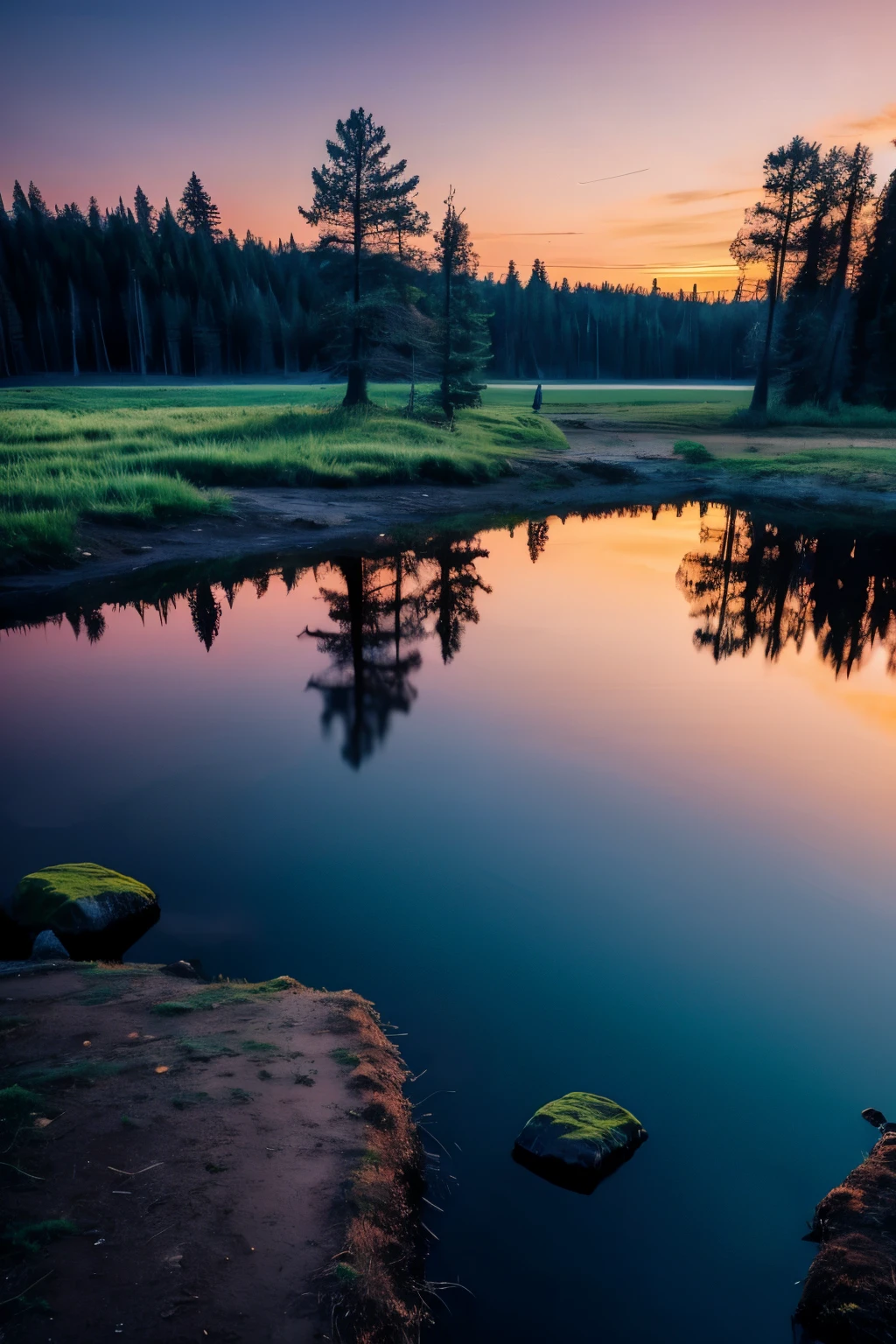 Beautiful colourful landscape, Reflections Landscape photography, stunning sunset, inspired by Photographer Mikko Lagerstedt Creative & Emotional Landscape Photography