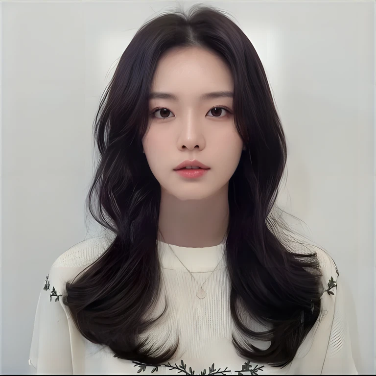 Best Quality, 8k, Masterpiece, (Portrait: 1.3), (photo realistic:1.4), (hyper realistic:1.4), Sharp Focus, looking at viewer, (smoother lighting:1.1), (increase cinematic lighting quality:0.9), realistic lighting, backlighting, light on face, ray trace, (brightening light:1.2), (Increase quality:1.4), sharp detail, (best quality real texture skin:1.4), finely detailed eyes, black_eyes, finely detailed face, 25 year old Korean woman
