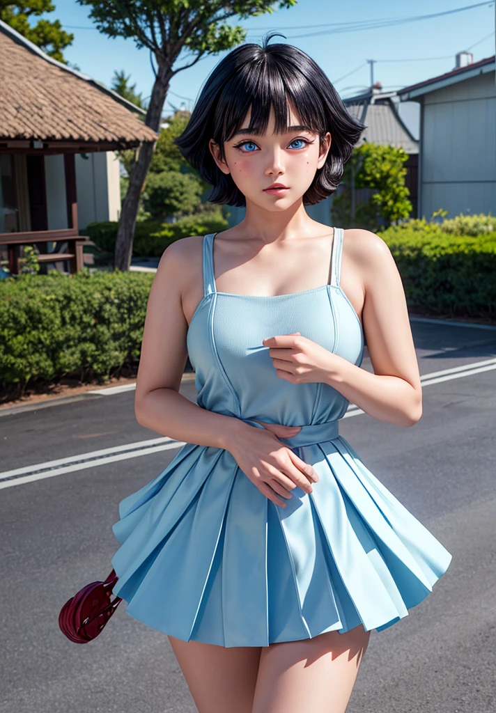 best,1girl ( Uzumaki Himawari ) , ( facial details ) , short hair ,details , age 18 femele ,plump body , no clothes , teenager'face , cute face , hot  , anime to be realistic , detailed charakter images , high quality photo , beautiful thin make up very real , perffect character cool style , pretty teenager , HD photo model , simple background , details eyes , masterpiece , ornaments detailed , real life ,Best anime realistic ,1girl ,masterpiece ,from of a woman with long black hair and a , naked portrait, nude  photography, she has a distant expression, semi realistic anime, in an anime style, semirealistic anime style, she has black hair, in anime style, (blue eyes:1.3), blunt bangs ,quality detail ,perffect charakter real live , high detailed photos real ,anime from realistic ,photrait realism , super detail ,cute eyes , detail hair ,ultra high quality ,Hd resulition , shiny nipple,  erotic pose, very detailed wallpaper 