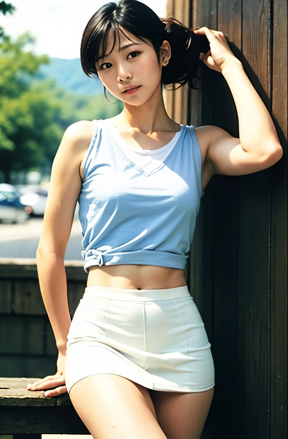 Real photoReal photo、Highest imYear quality、Realistic、Beautiful woman、Sleeveless、No sleeve、Holding、Beautiful thighs、beautiful white panties、Beautiful Face、本当の私は何Yearも、federal army uniform miniskirt、ponytail、Yuriko Yoshitaka、 Japanese female、Zuo々Ki Nozomi:1.4、pretty girl、White pantiesが見える、1６Year、（White panties:1.3）、Ultra mini skirt、Beautiful thighs、White panties、ピンクのミニスカートがめくれてWhite pantiesが見えてる、Highest imYear quality、Realistic、Beautiful woman、SleevelessBeautiful thighs、beautiful white panties、Beautiful Face、本当の私は何Yearも、federal army uniform miniskirt、ponytail、Yuriko Yoshitaka、16 year oldemale、Zuo々Ki Nozomi:1.4、pretty girl、White pantiesが見える、1６Year、（White panties:1.3）、Ultra mini skirt、Beautiful thighs、White panties、ピンクのミニスカートがめくれてWhite pantiesが見えてる