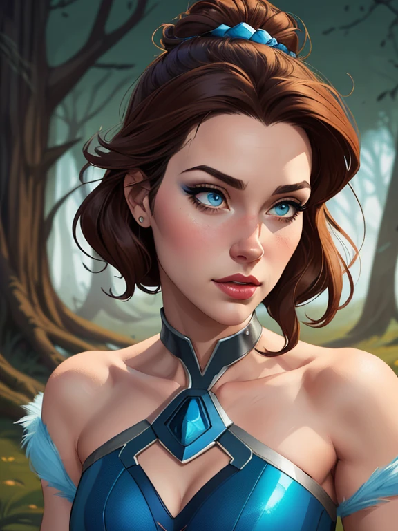 Personagem mulher estilo atompunk Fallout 4 Rainha Anna de Arendelle com marcas de guerras Imagem de desenho animado de uma mulher .Ilustra??o estilo desenho animado, estilo de arte dos desenhos animados, estilo de arte dos desenhos animados, digital illustration style, estilo atompunk design de personagens altamente detalhado, arte digital detalhada coragem, Forest fan art, Design de personagens de retrato, beautiful digital illustration, retrato de alta qualidade, Arte em quadrinhos, mulher jovem cabelo com transas lindas . Queen Anna of ArendelleBeautiful lined eyes Medium large bust and wonderful sexy clothes. image expression of sexual desire from waist to head illustration Queen Anne of Arendelle atompunk style Fallout 4