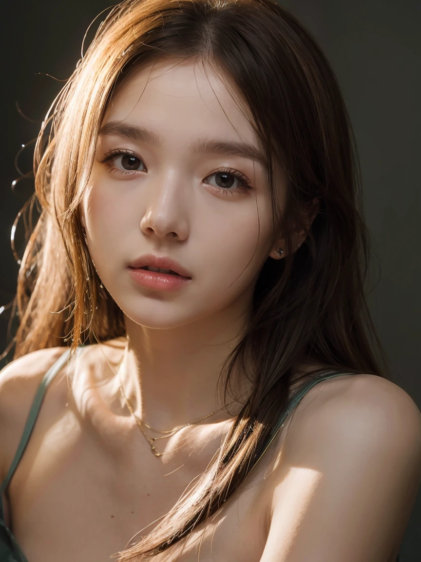(best quality, highres, ultra-detailed), portrait, minimalism, soft lighting, gentle expression, flowing hair.